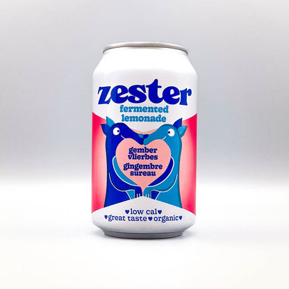 Zester ginger-elderberry - 12 cans (33cl)